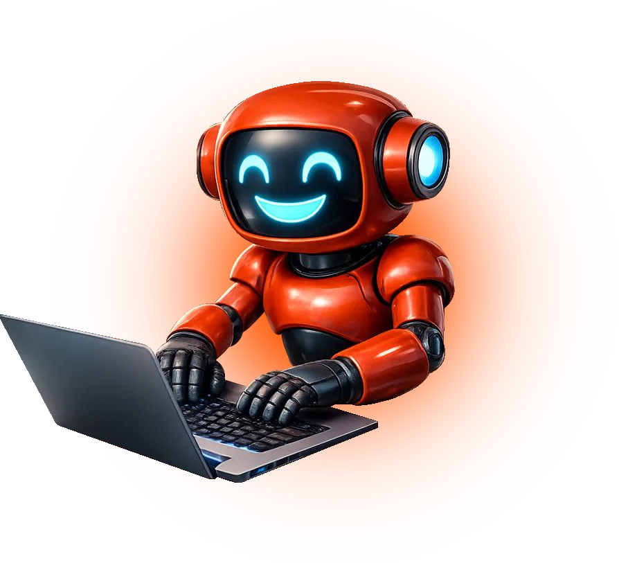 Mascote da agência de sites Websites Lumen
